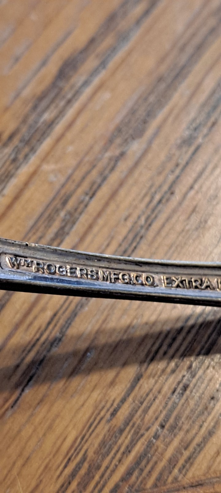 William Rogers Mfg Co Spoon Extra Plate Original Rogers