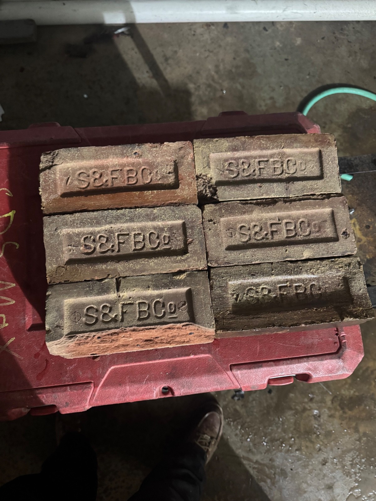 Sayre & Fisher Bricks Pre 1920 mostly fully intact