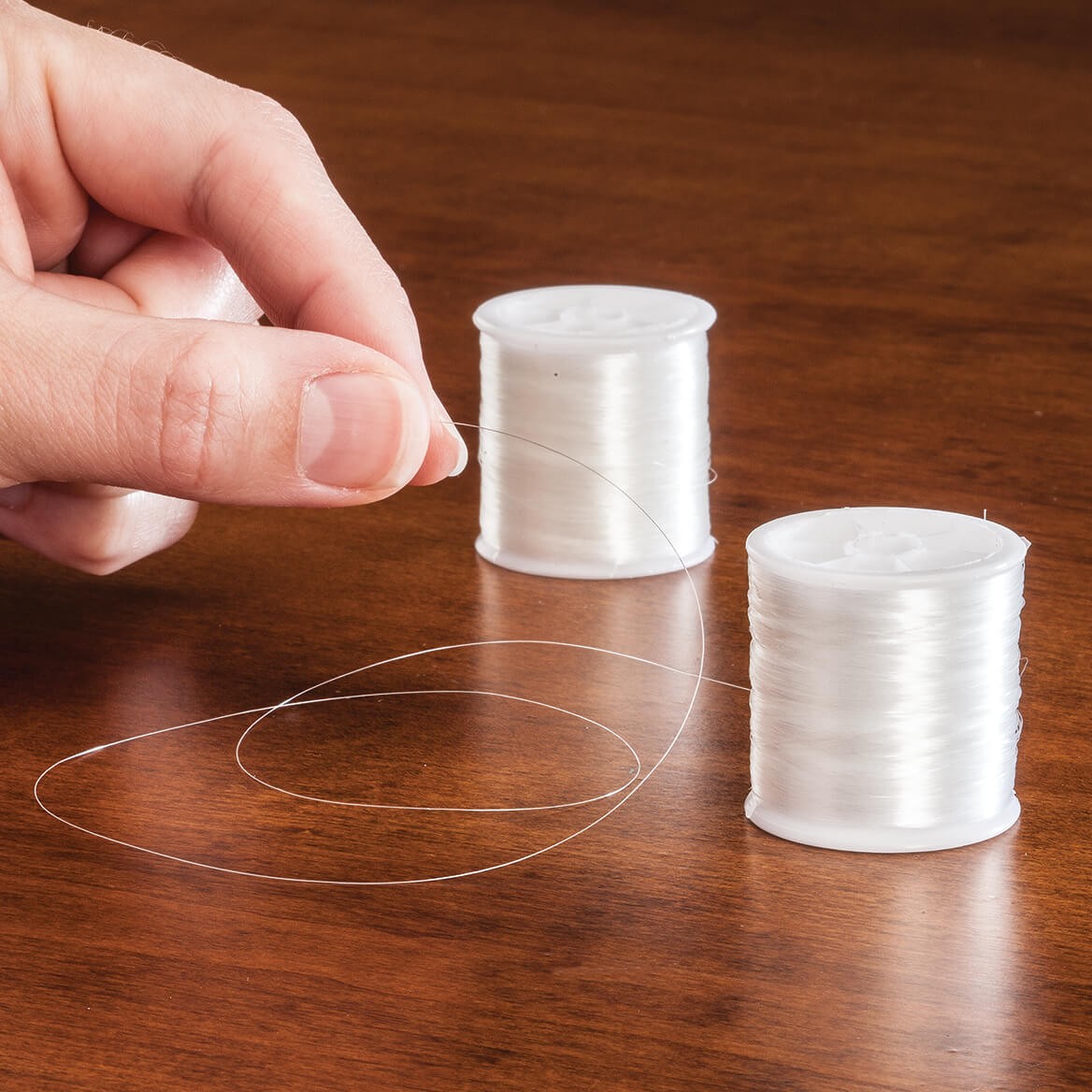 Clear Thread, Set of 2