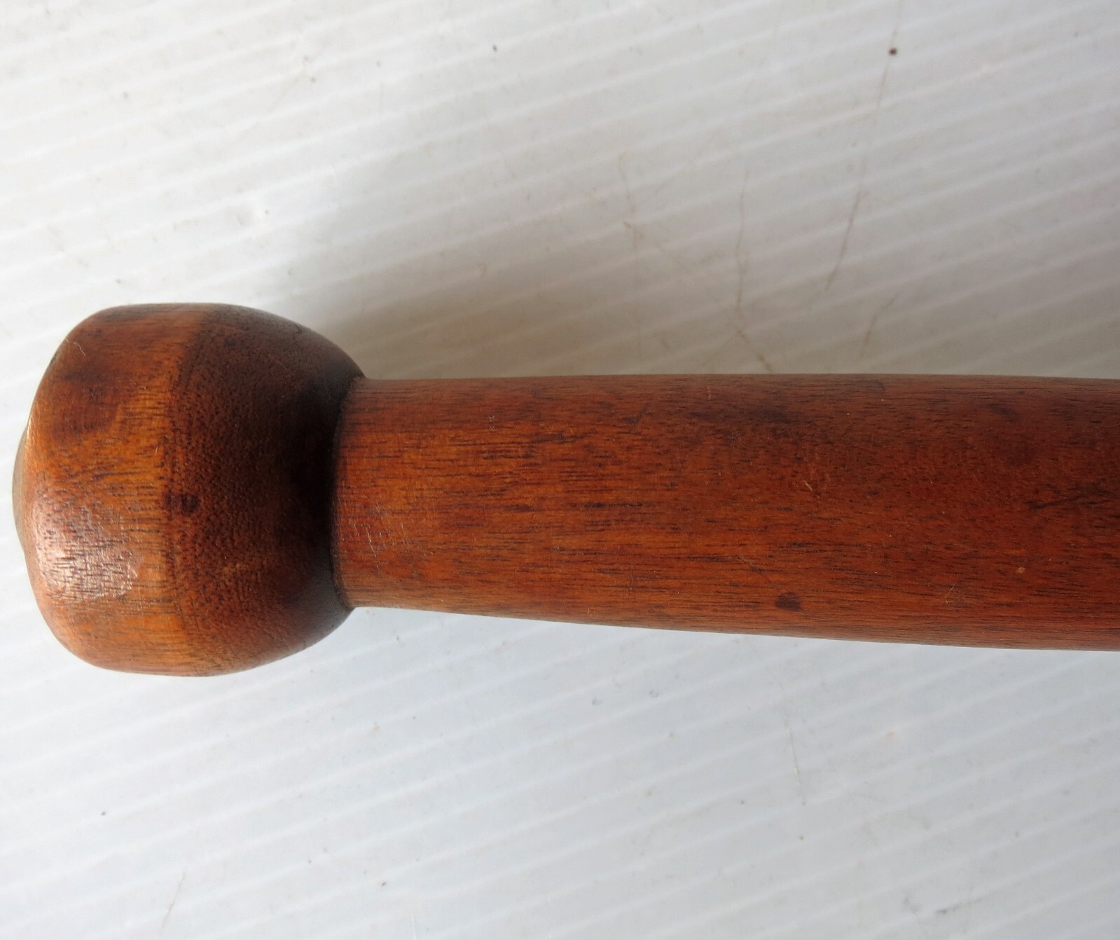 Antique Hand Turned Maple MORTAR & PESTLE 7 1/2” Tall