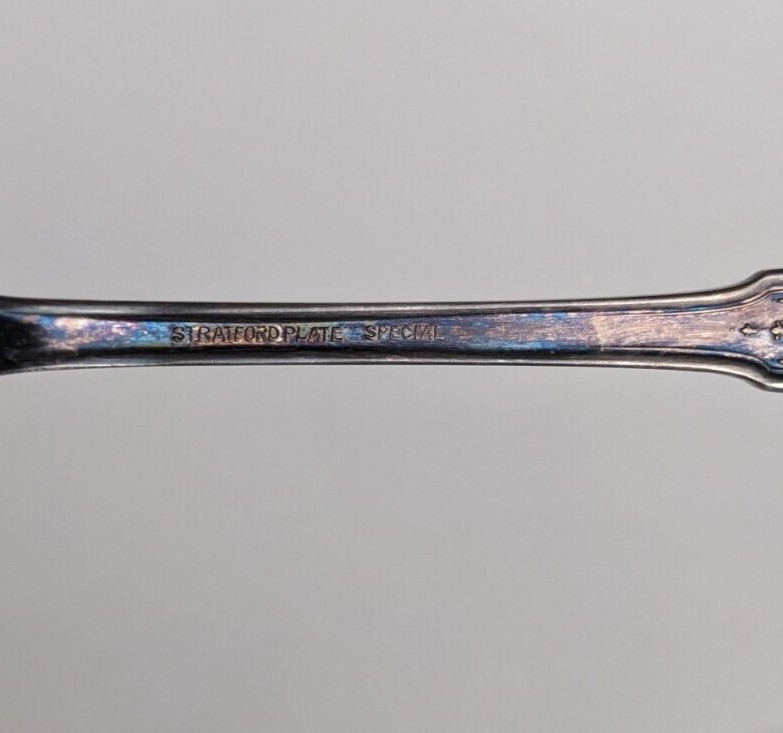 Stratford silverplated sugar teaspoons vintage