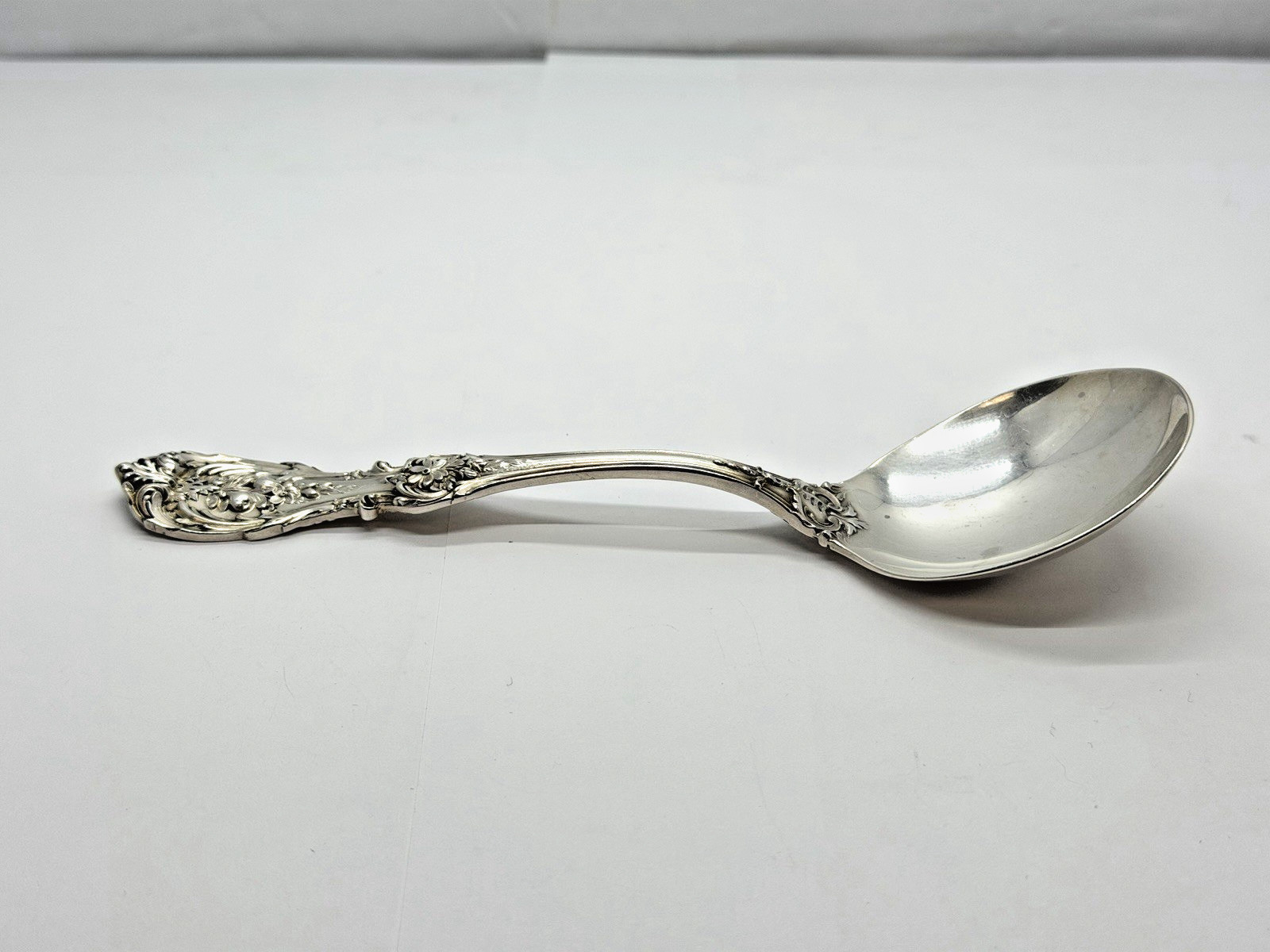 RAREReed & Barton Francis I Sterling 7-1/8″ Gumbo Soup Spoon OLD MARK W/MONO CH1