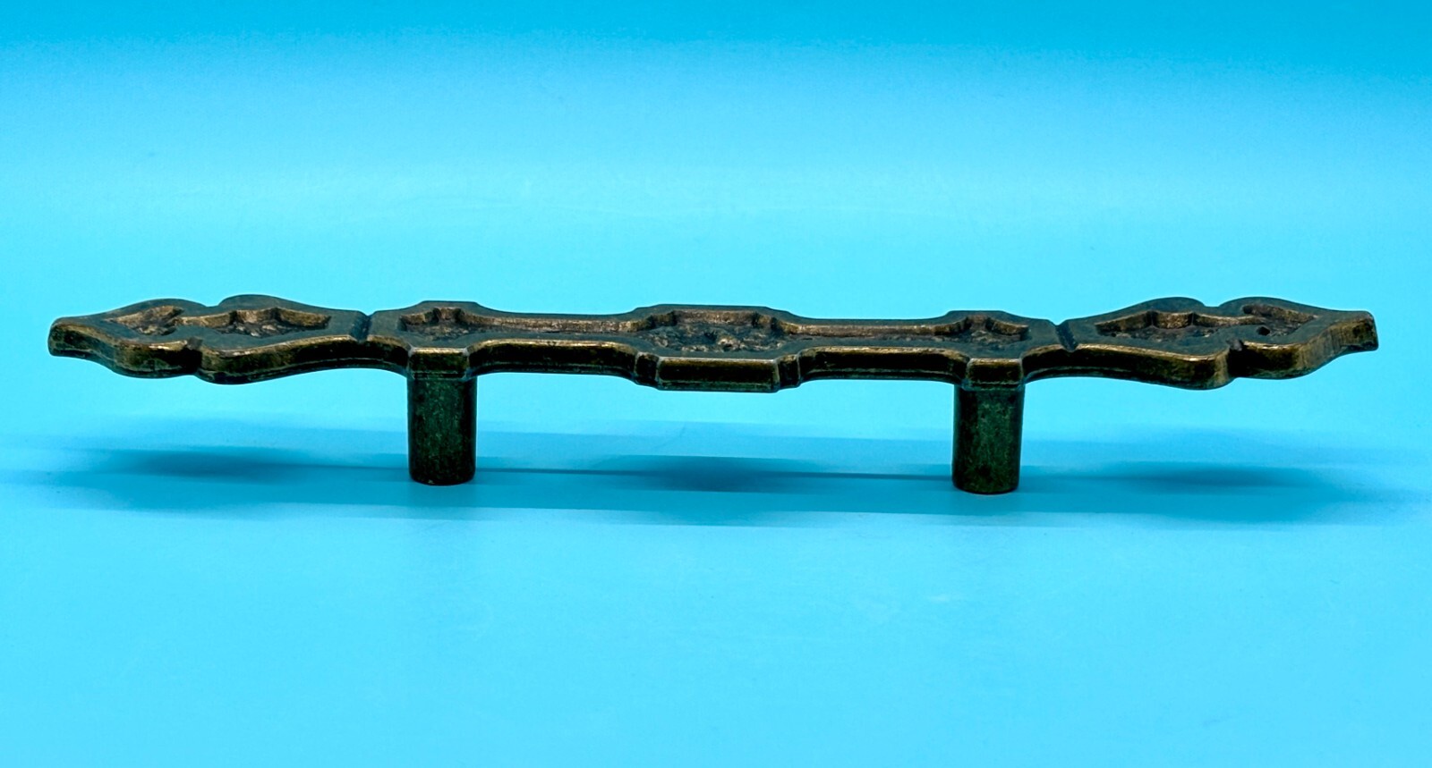 Brass Mid Century Modern MCM Vintage Hardware Cabinet Handle Drawer Door Pull