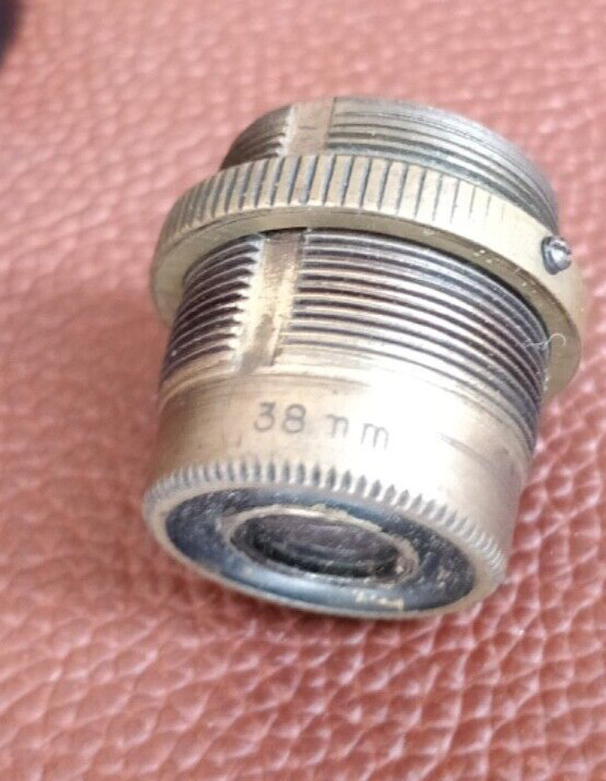 Antique Brass 38MM 38 MM MICROSCOPE Lens