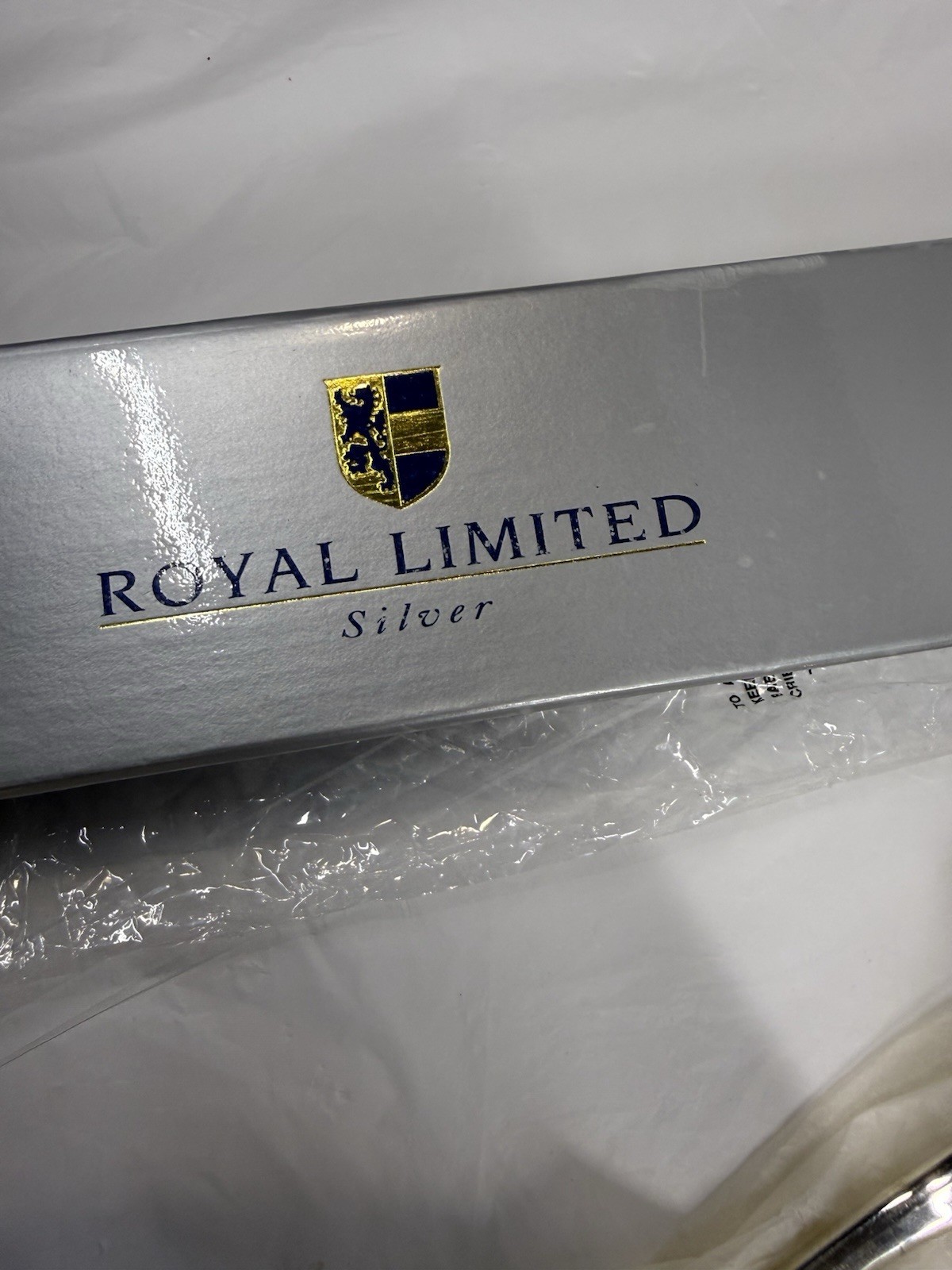 VINTAGE ROYAL LIMITED serving Fork Silver Plated 10” New