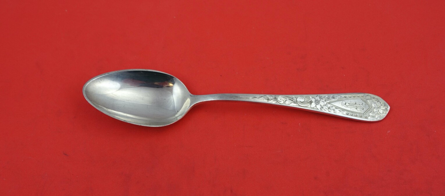Betsy Patterson Engraved by Stieff Sterling Silver Place Soup Spoon 6 5/8″