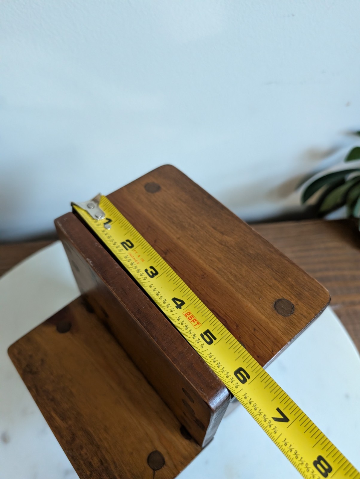 Miniature Wooden Desk Doll Furniture Handmade Primitive Rustic Decor