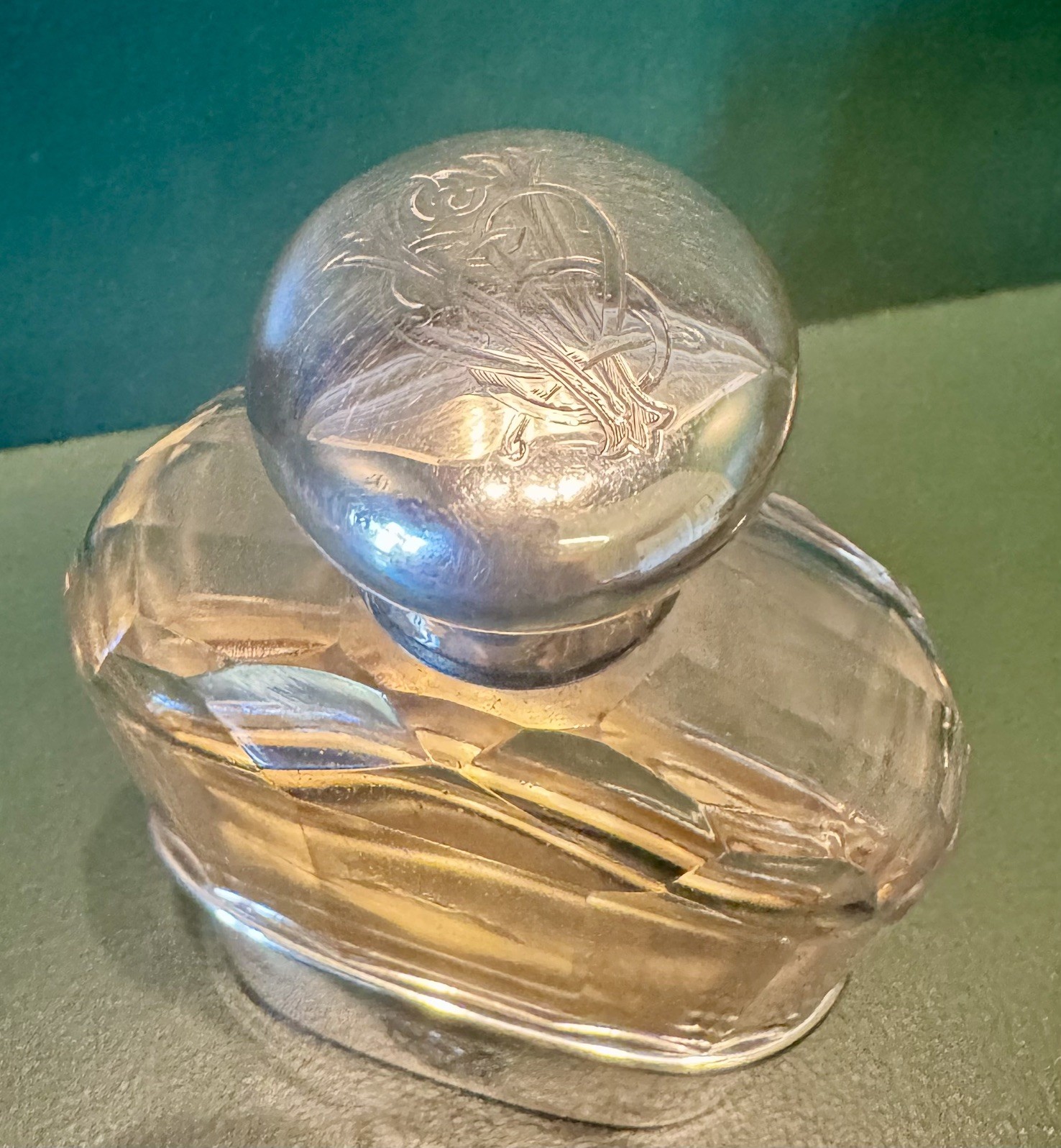 Superb ASPREY Silver Mounted Hipflask, Charles & George Asprey, London, 1896