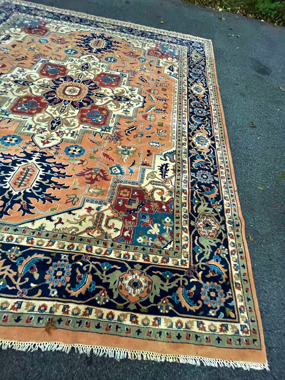 HAND WOVEN SERAPI RUG 8x10FT