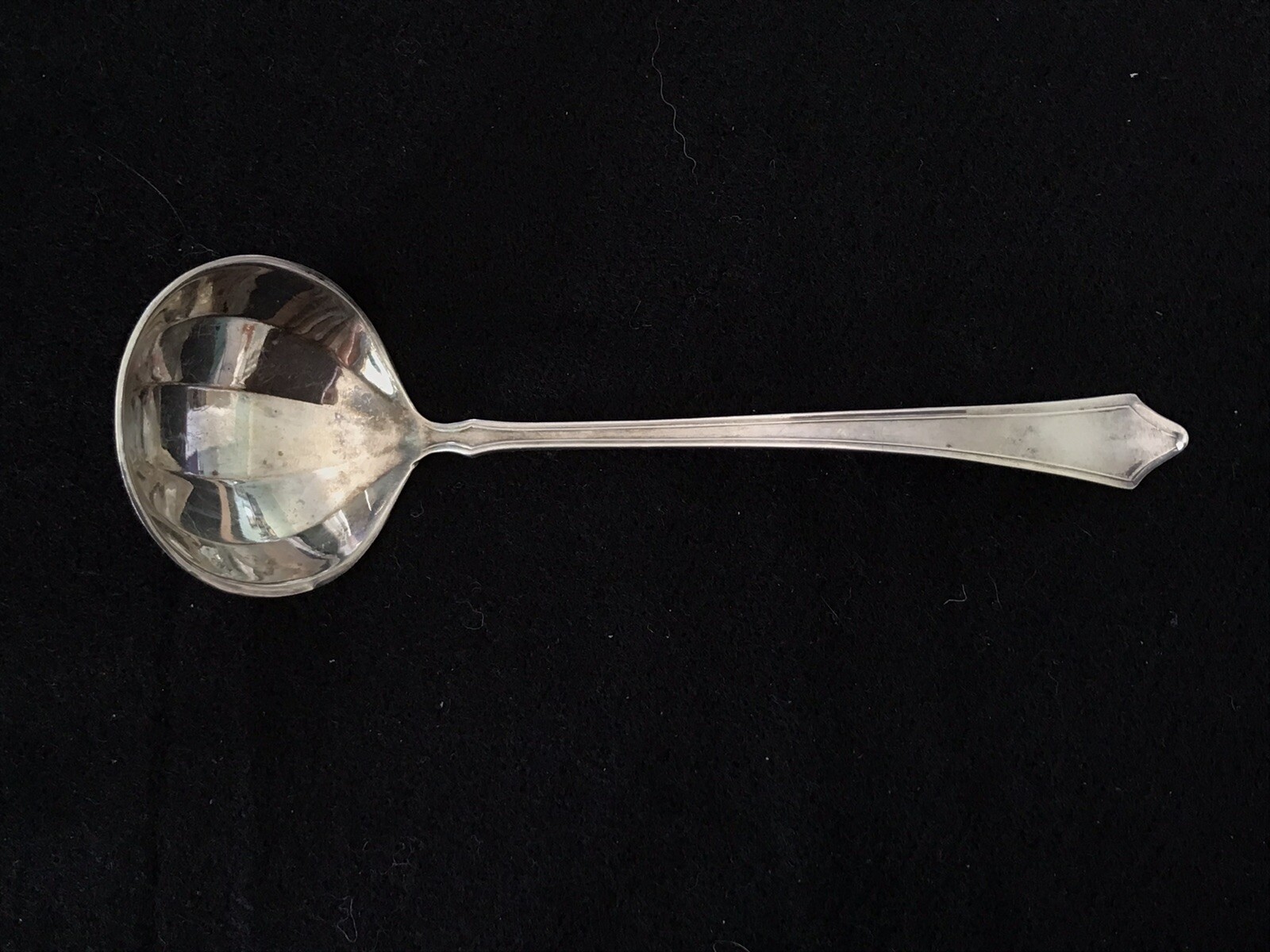 Baker-Manchester ‘Roger Williams’ – Sterling – Cream/Sauce/Mayo Ladle 17g 5-3/4”