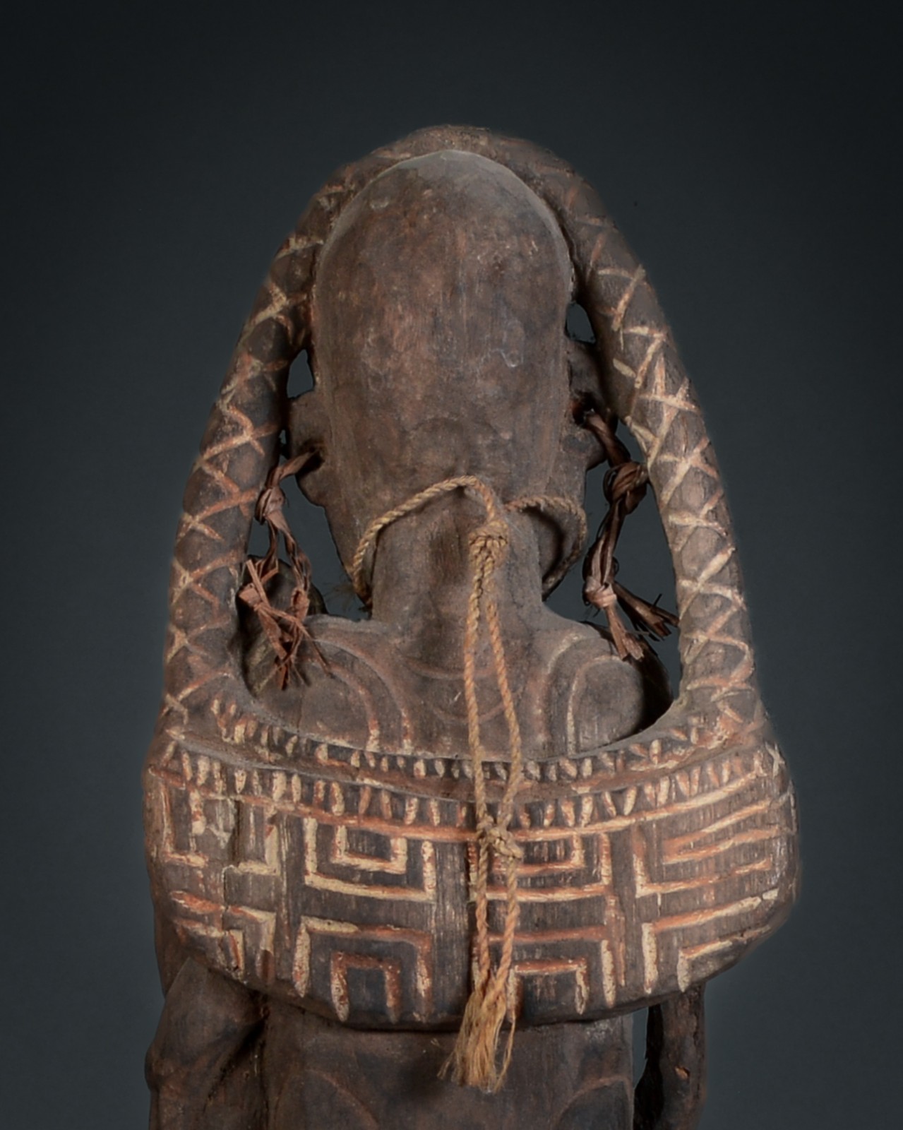 BASKET HOOK, Mother and Child, Kambot Village, Keram River East Sepik Province.