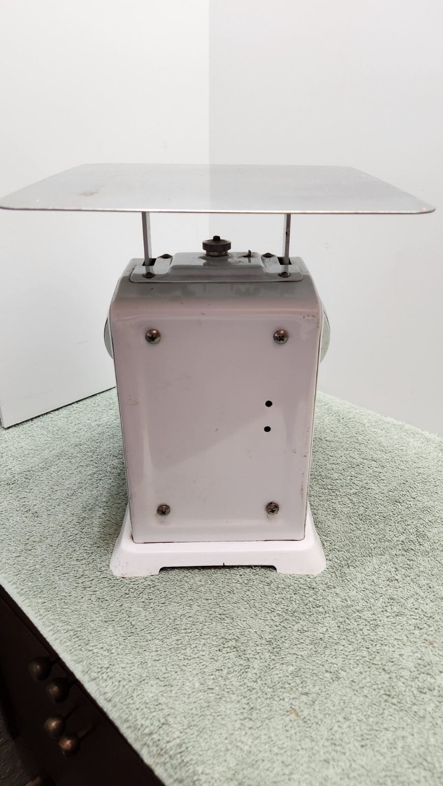 DETECTO COUNTERTOP SCALE 40 LB WHITE MODEL T40 VINTAGE