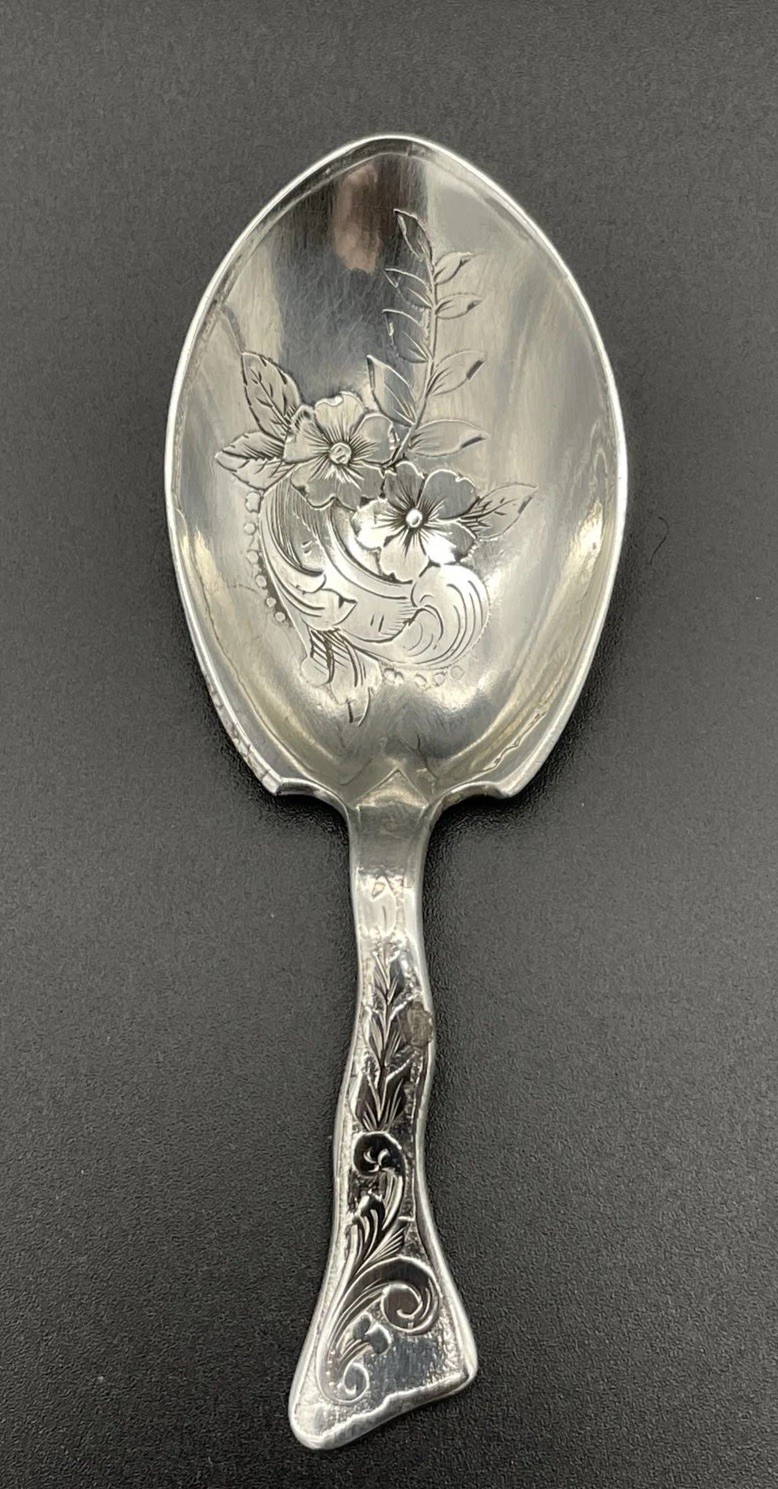 Gorham Sterling Silver Tea Caddy Spoon / Scoop Aesthetic No Monogram 405
