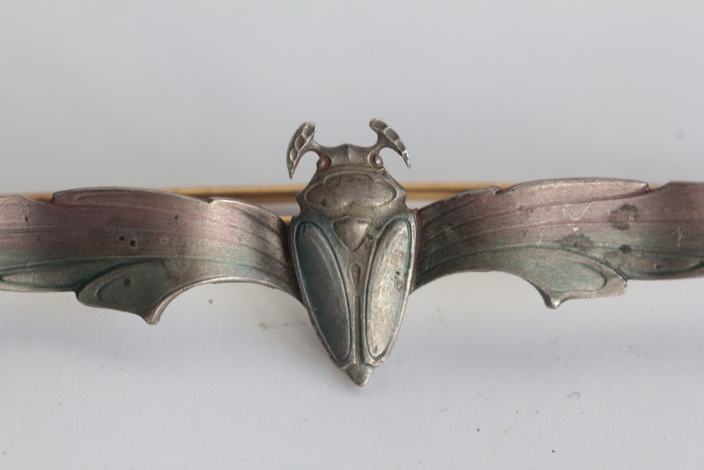 Art Nouveau Scarab Hat Pin (61067)
