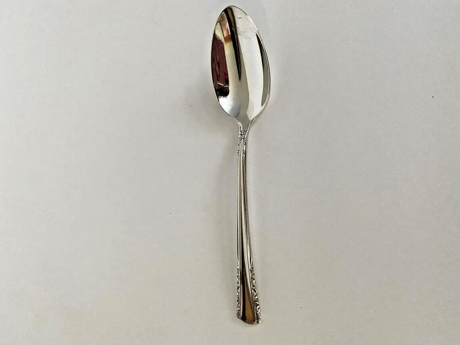 Vintage May Queen 1951 Holmes & Edwards Inlaid Silver Plate 1 Teaspoon Spoon