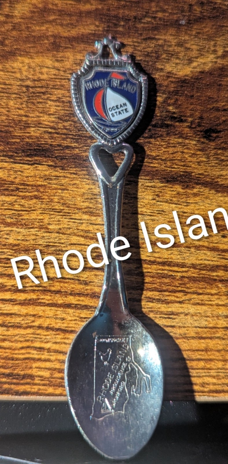 ⛵ Sail-abrate the Ocean State! – 1981 Fort Rhode Island Silver-Plate Spoon BOGO