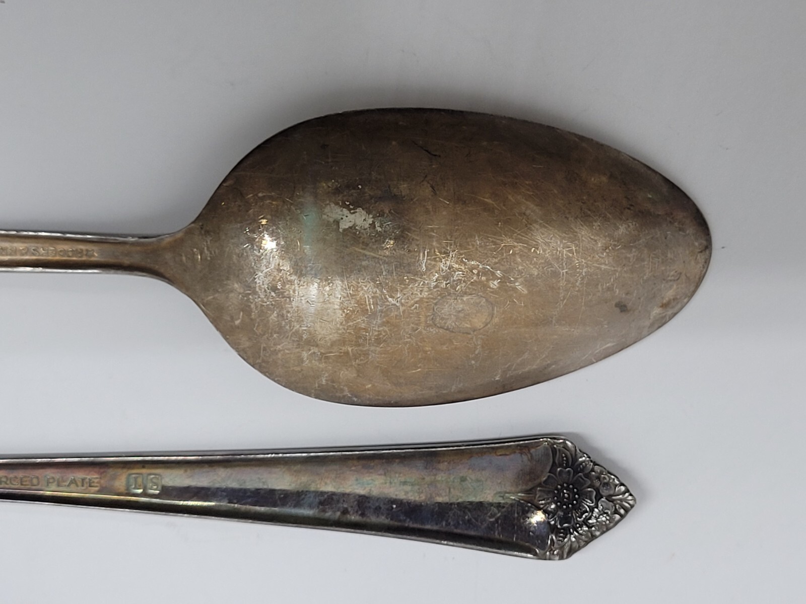 Rogers Bros Silver Plate Starlight International Reinforced Spoons Serving Piece