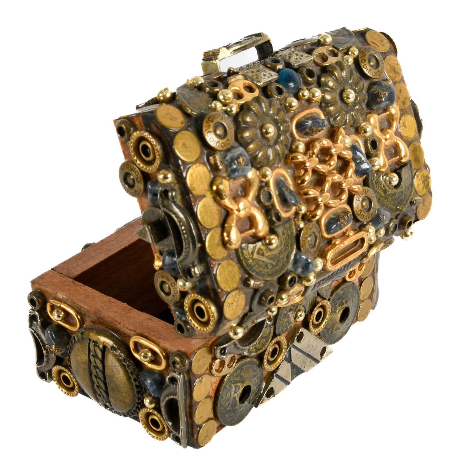 Found Object Trinket Box Attributed to Francisco Muller