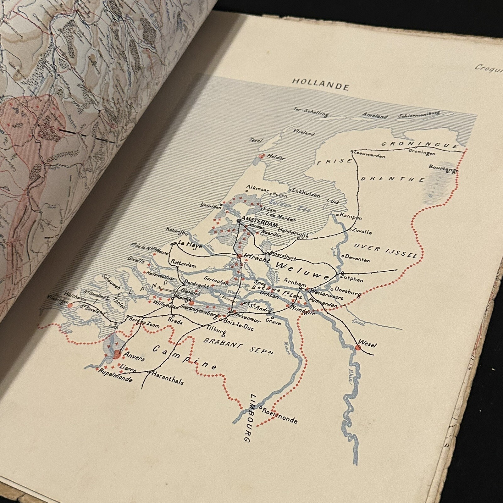 1895 French Military Geography Map Sets Indochina Sahara Complete