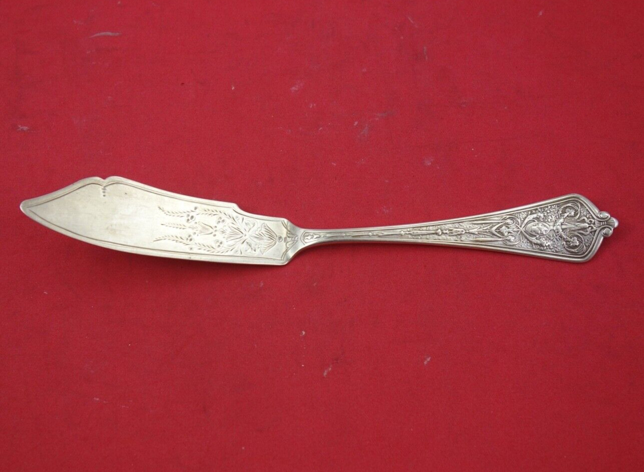 Lady Washington by Gorham Sterling Silver Master Butter flat handle BC 7 1/2″