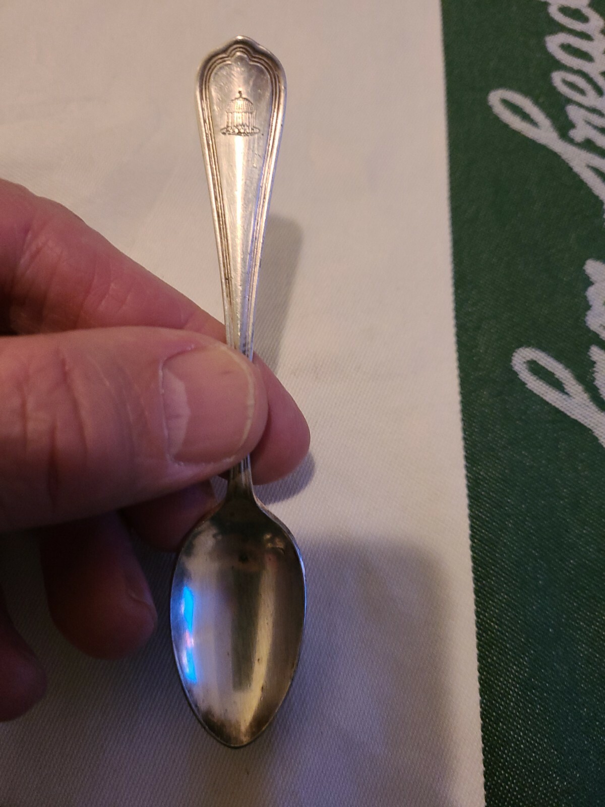 Greenbrier Resort Hotel Springhouse Demitasse 4 1/4″ Silver Spoon + extra gift