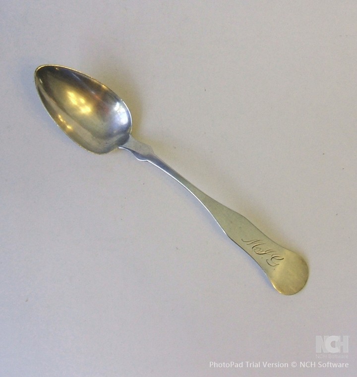 A. C. Collier Coin Silver Table Spoon 8.75 Inch 45g