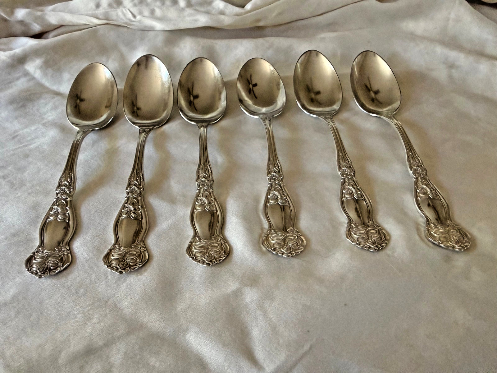 William Rogers & Son AA Spoons Flatware Patented 1910 Silver Plate