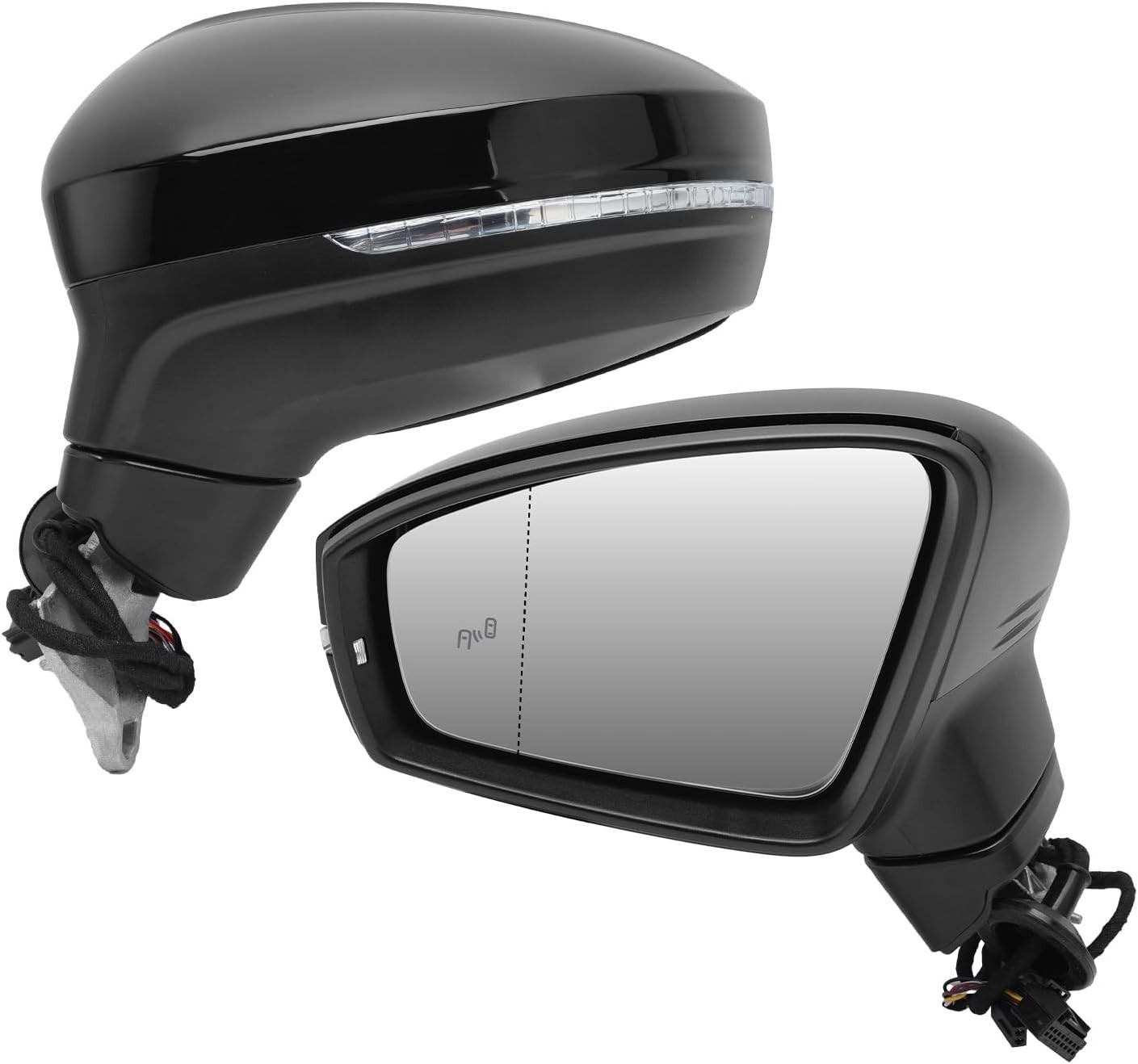 Left Driver Electric Side Mirror Compatible with Volkswagen Tiguan 2018 2019 202