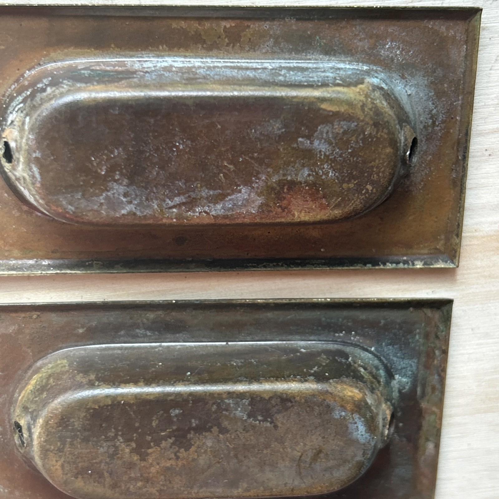 Vintage Window Sash Lifts Pocket Pulls Handles Window Sash Locks 4 PIECES