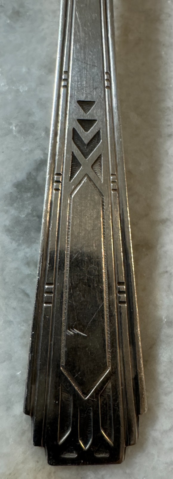 Tablespoon (Serving Spoon) Friendship-Medality silverplate 1932 by Oneida Silver