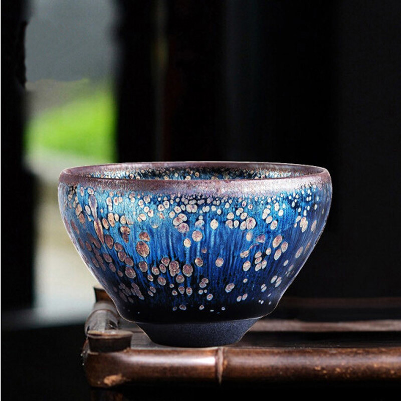 JZ220401-117 Jian zhanTenmoku Tea Cup Porcelain Tea Bowl China Pottery Chawan