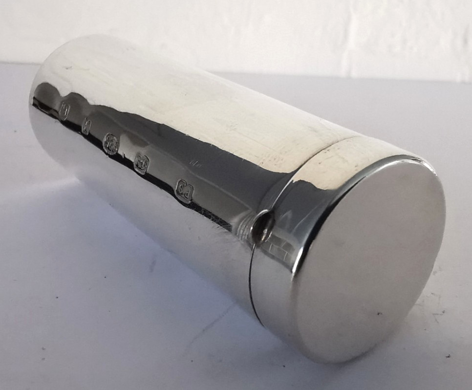 Fine Vintage Solid Silver Shaving Brush – London 2001