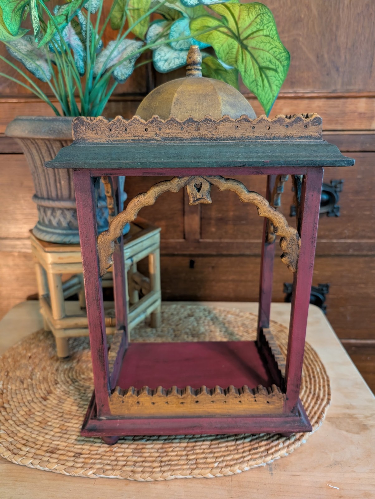 Hindu Wooden Temple/Shrine/Mandir, Made in India