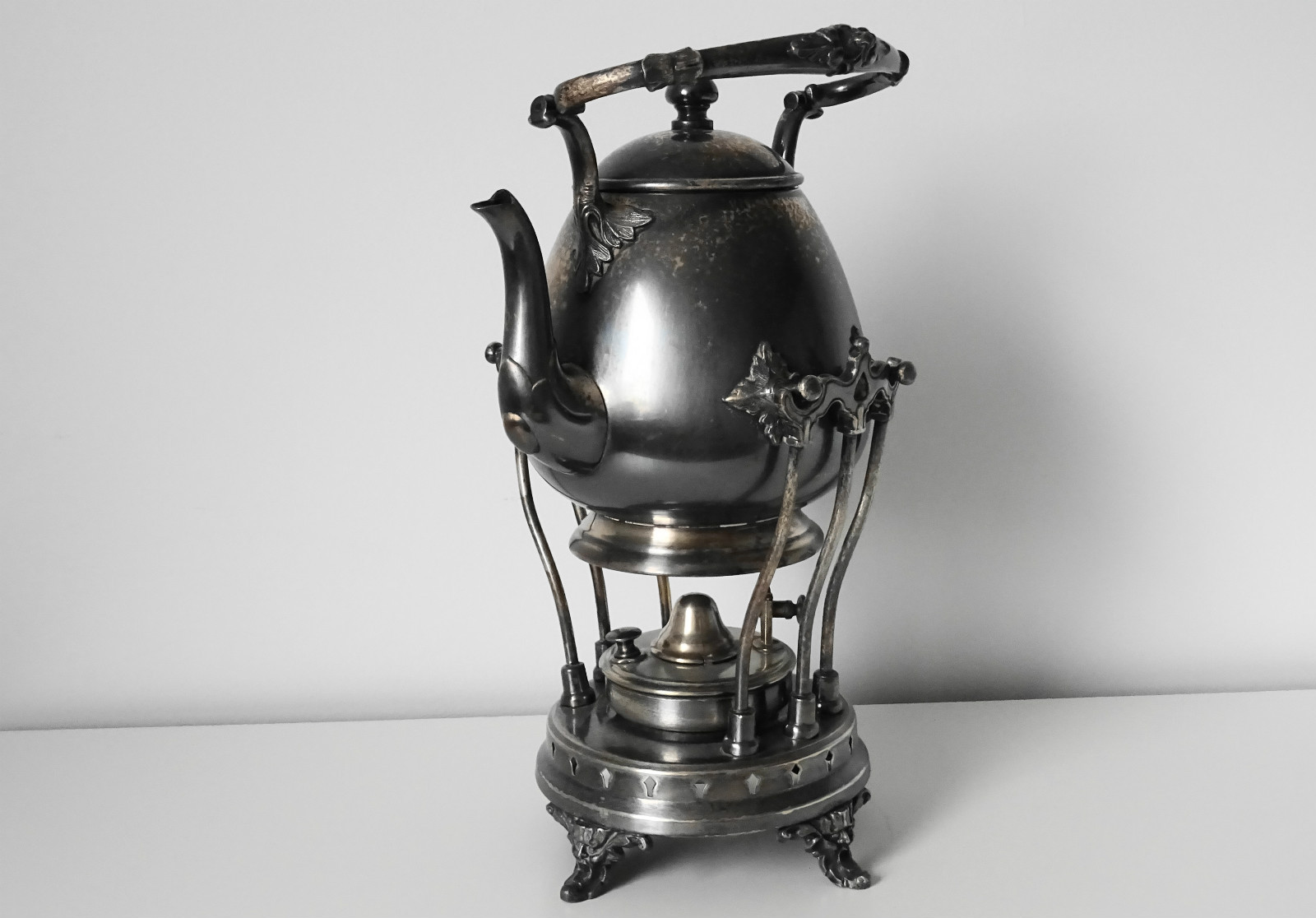 Art Nouveau German Gerhardi & Co Samowar Samovar Teapot Water heater with burner