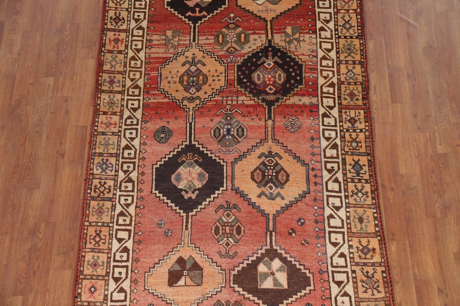 Vintage Geometric Lori Tribal Traditional Hand-knotted Area Rug 4×8 Wool Carpet