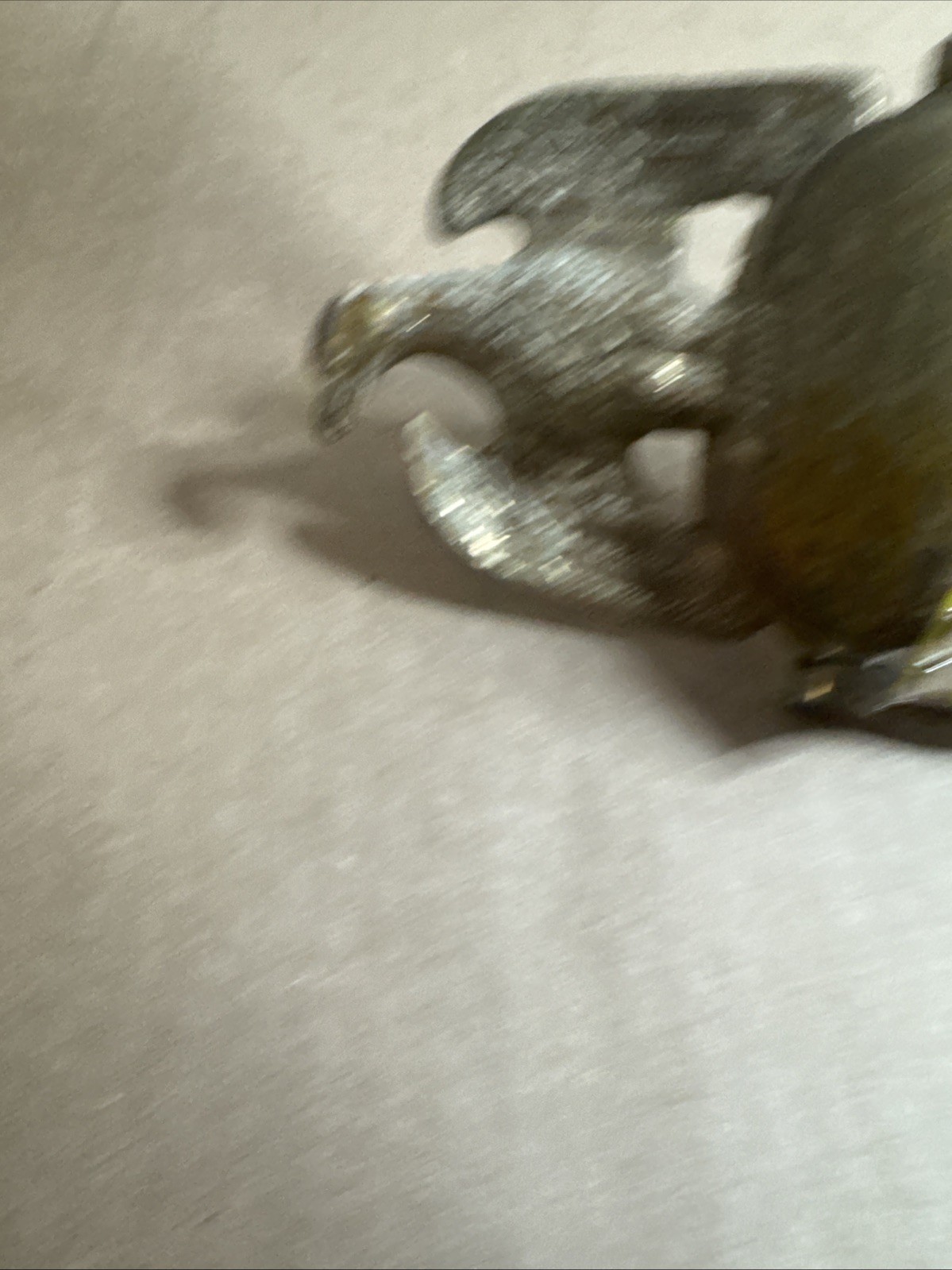 Vintage Metal American Eagle Patriotic Door Knocker