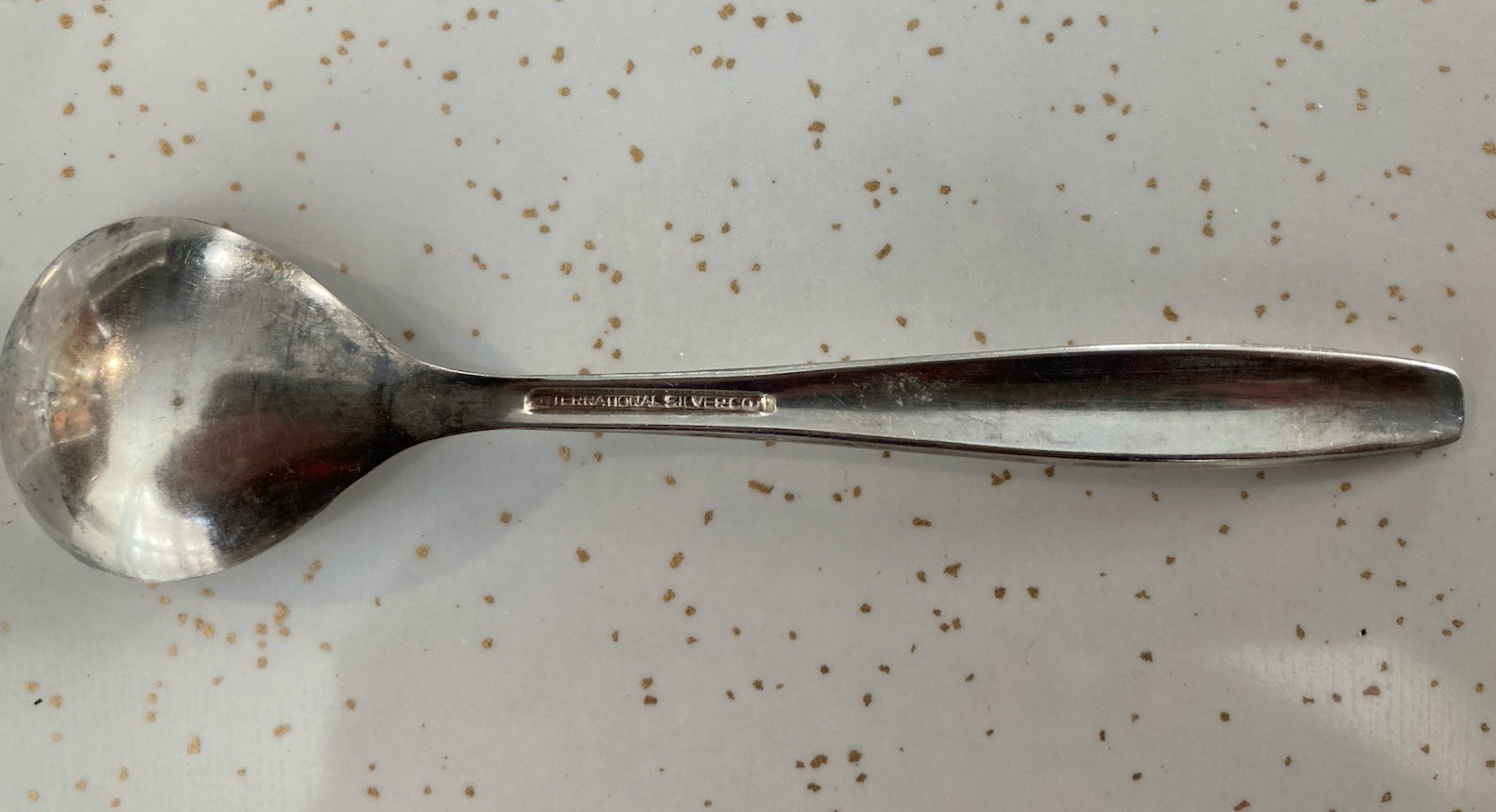 Vintage 1937 King George VI Coronation Souvenir Spoon, England Silver Plate EPNS