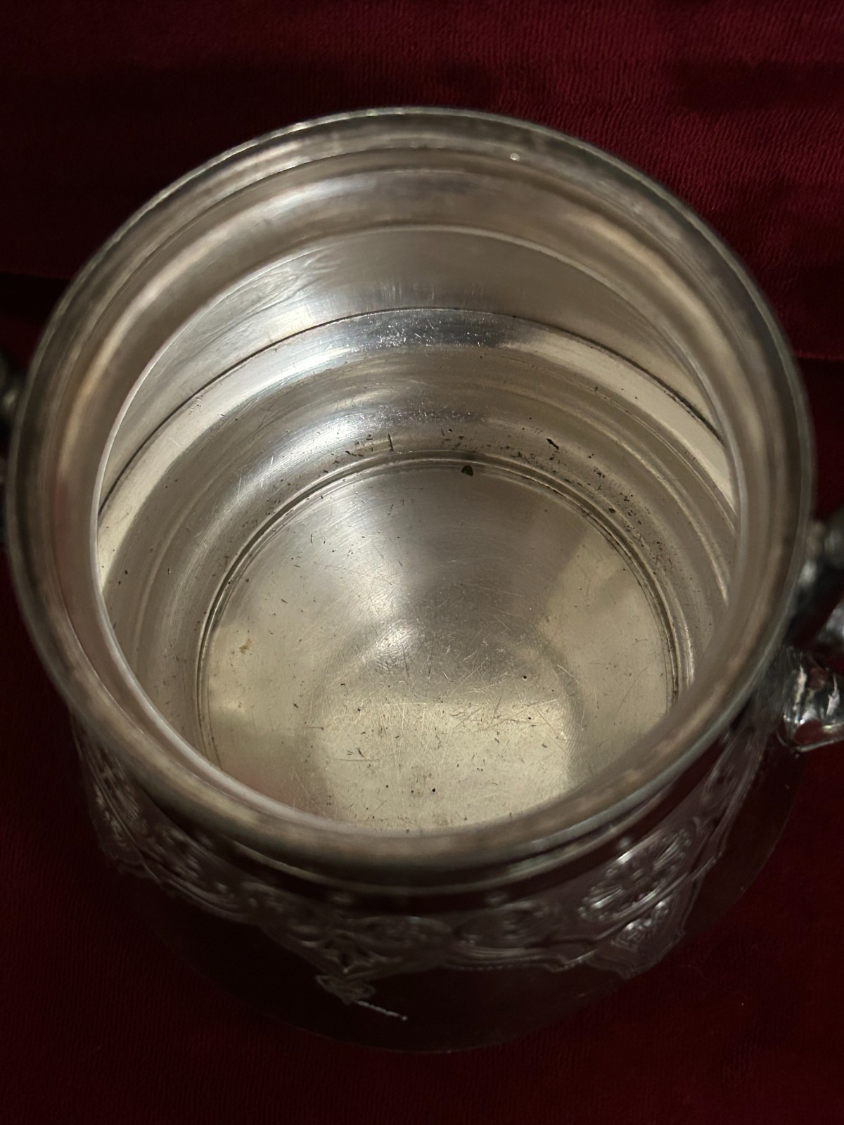 Meriden Britannia Company Silver Plate 2-Piece Set Sugar Bowl & Creamer #117