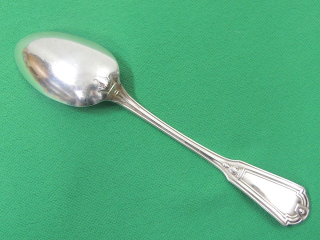 Vintage SOLID Sterling Silver Whiting “Keystone” Serving Table Spoon 57 grams