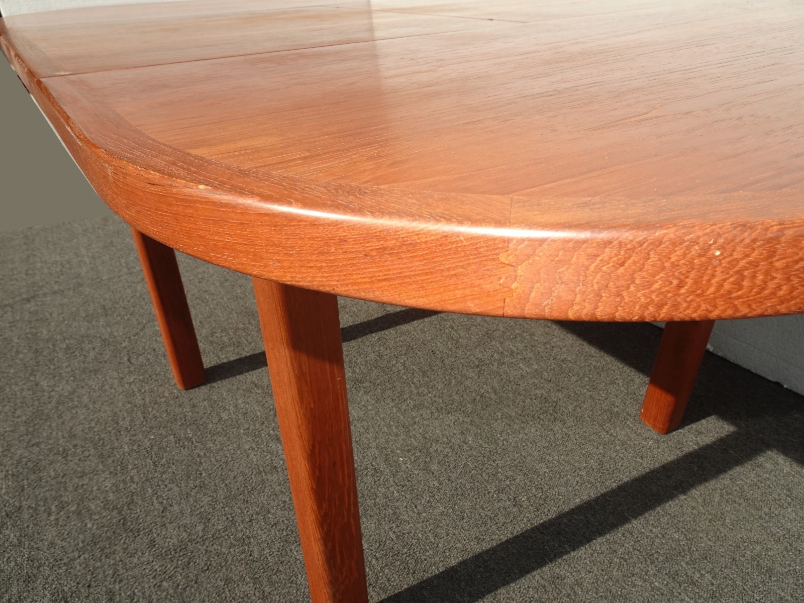 Mid Century Scandinavian Extendable Dining Table by Diethelm Scanstyle D-Scan