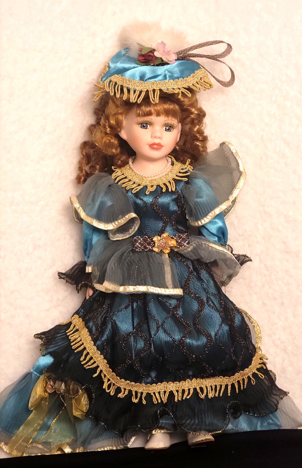 Porcelain DOLL Treasure Forever VINTAGE Limited 1-2000 perfect Head to toe!