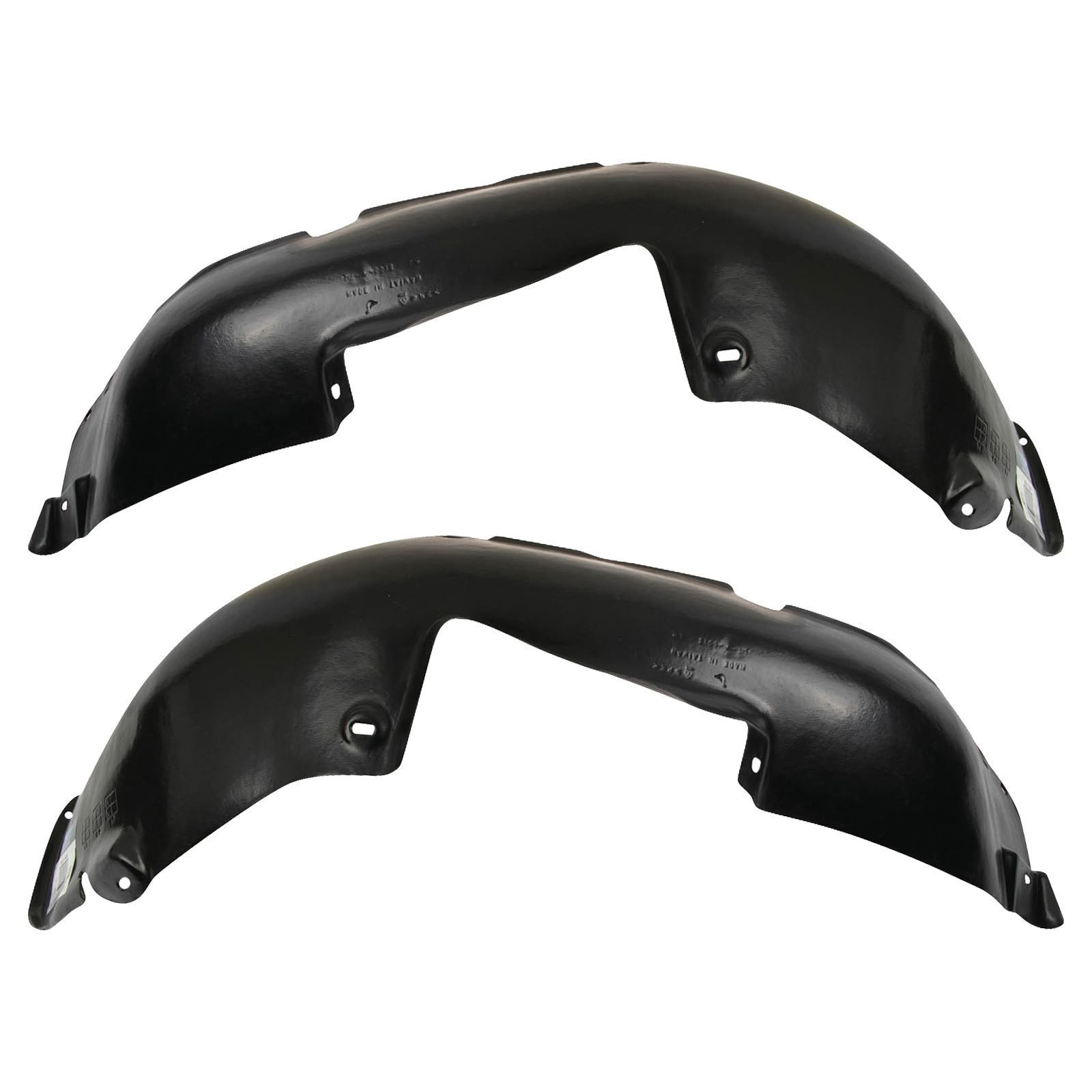 TRQ Front Inner Fender Liner Set Compatible with 1999-2006 Volkswagen Golf 20…