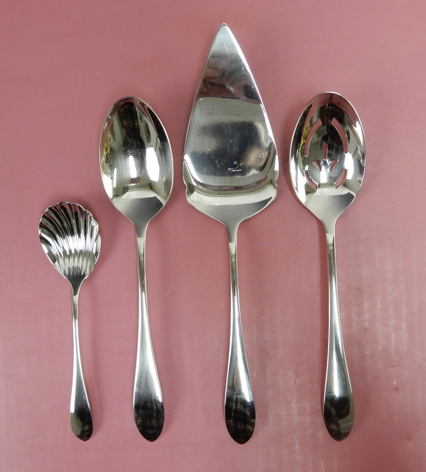 Gorham Meredith Stainless Flatware 18/8 SET of 4 Serving Pieces