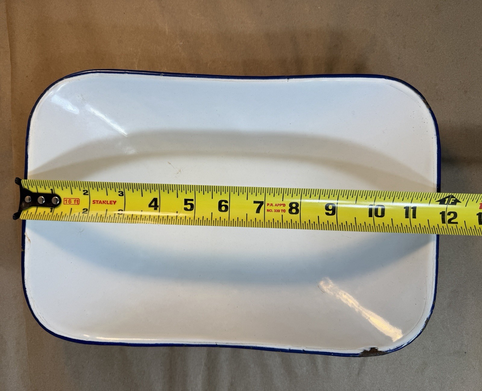 Vintage Cast Iron Balance Scale w/ 6 Weights Tray Antique Kitchen Decor