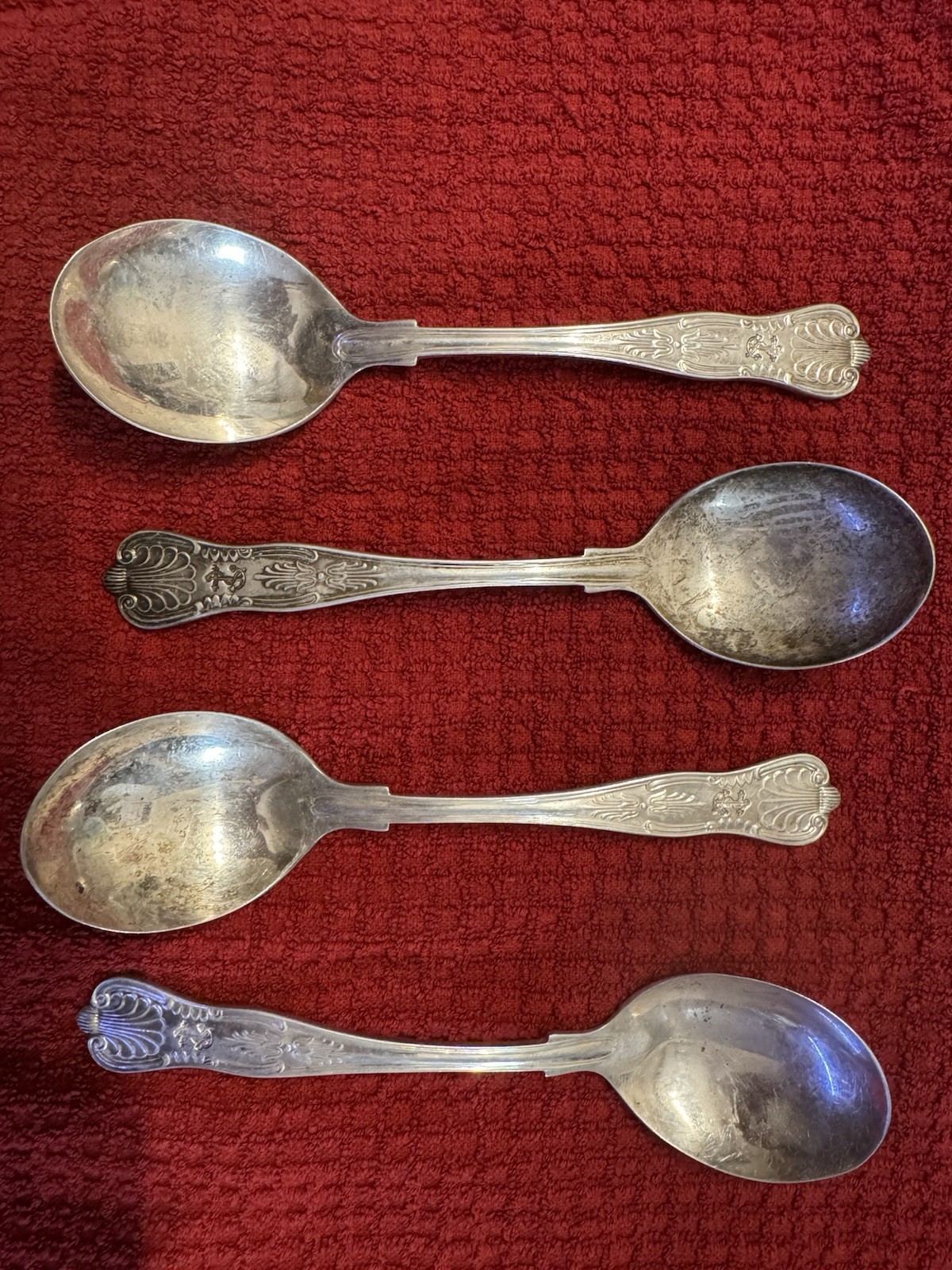 USN Vintage Spoon International Silver Co United States Navy Silver Plated
