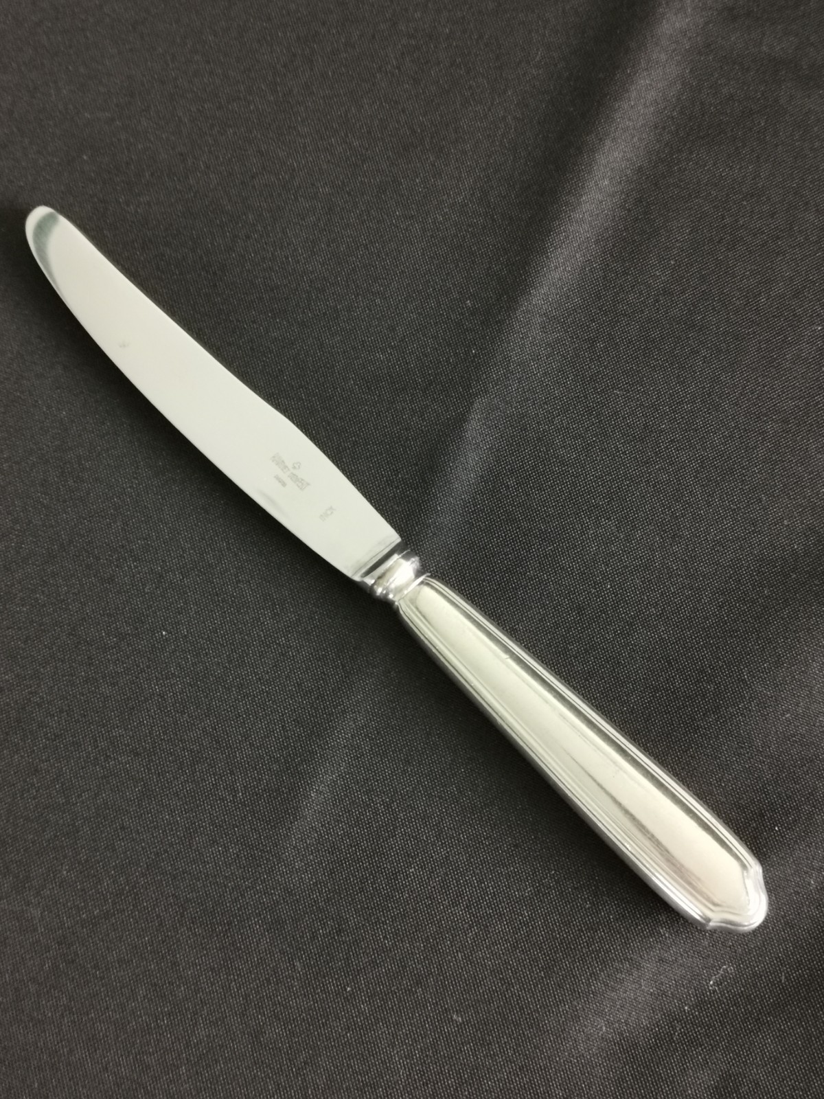 Ravinet d’Enfert Club Model 12 Silver Metal Dessert Cheese Knives 21cm