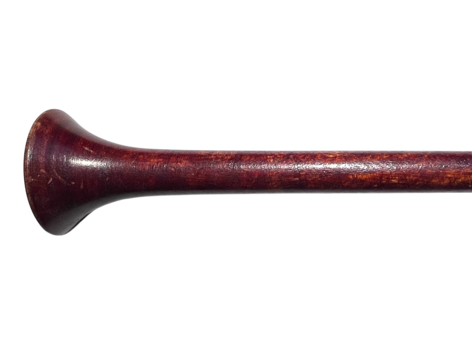 Antique Wooden Monaural Stethoscope – Two-Piece Design Red Painted 6.3 inches