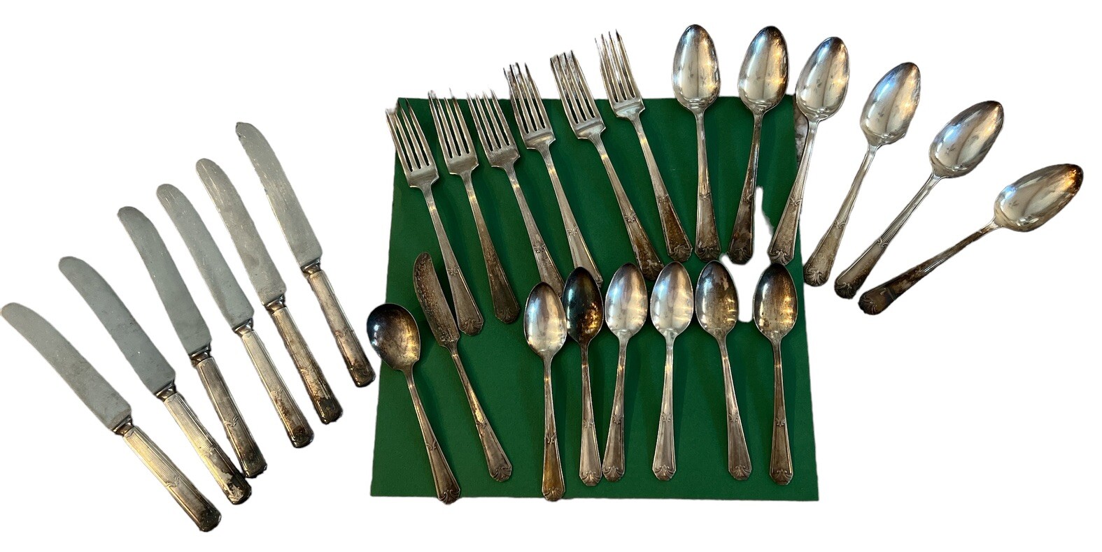 International Silver FIDELIS Silver Plate 1933 Vintage Flatware LOT- READ