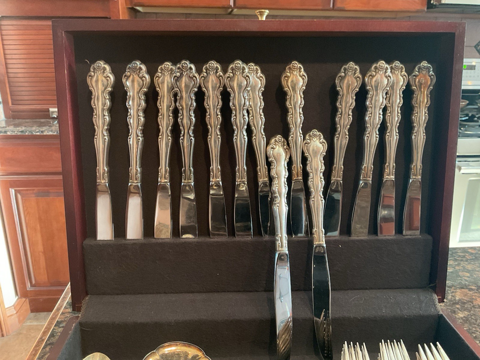 67 piece~Oneida Community Silverplate~Beethoven~Vintage Flatware~in Box