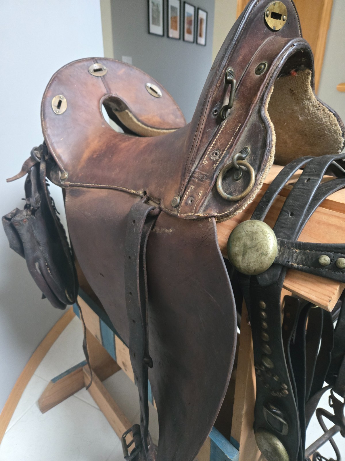 World War 1 USA, WW1, McClellan Military Saddle, US calvary, Doughboy, US army
